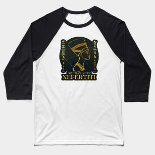 Egyptian Queen Nefertiti Baseball T-Shirt